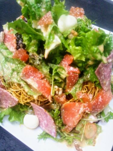 全開バリバリ胡麻ドレサラダ
