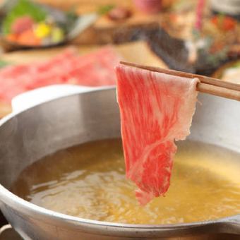 [3H all-you-can-eat and drink ◆ 100 types in total] Open price "Meat-cooked shabu-shabu + Japanese menu" 4000 yen ⇒ 3000 yen (included)