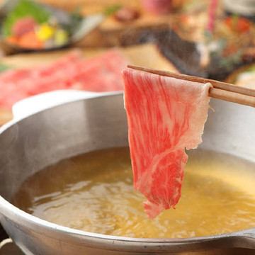 《開放特價》肉煮涮涮鍋+日本料理菜單（共100道菜）無限暢飲無限暢飲3小時4,000⇒3,000日元（含）