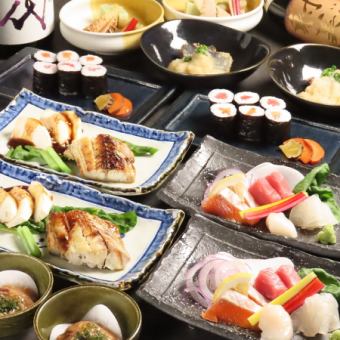 ◇旬彩7品(5,000円・120分飲み放題付（L.O30分前）スタンダードコースです。