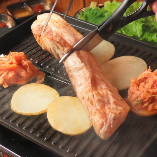 ★...无限畅饮套餐3,800日元起...★如果您想在鹤舞享受物超所值的韩国料理，这里就是您的最佳选择♪