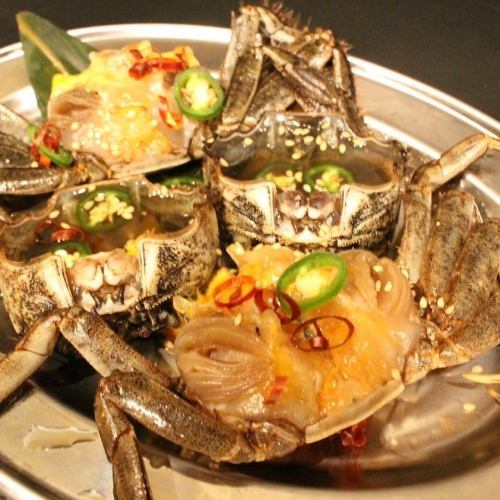 A delicious, melt-in-your-mouth crab experience.Excellent Ganjang Gejang