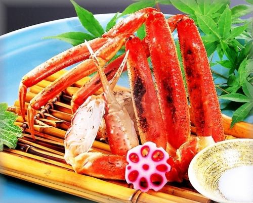 Grilled crab