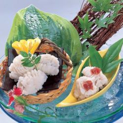 鱧の湯引き