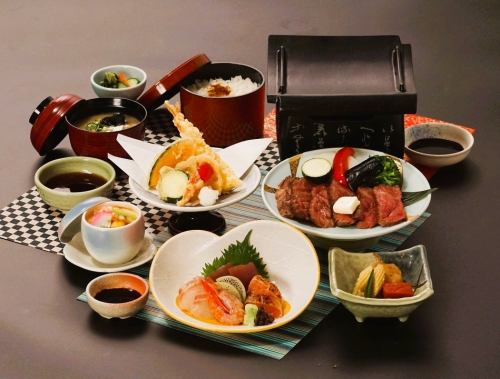 里山ステーキ御膳