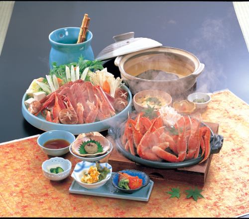 かにすき&焼きがに会席