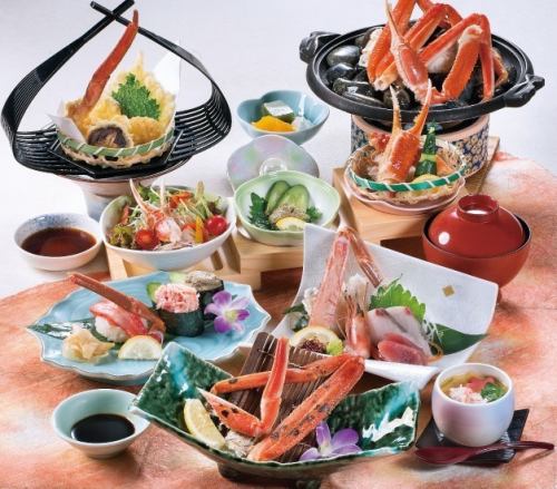 かに地酒蒸し会席