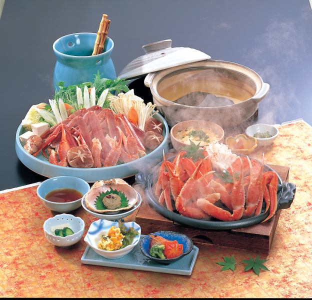 かにすき&焼きがに会席