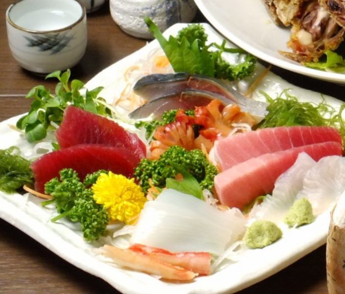 Procurement from Toyosu with an outstanding connoisseur ◆ Assorted sashimi