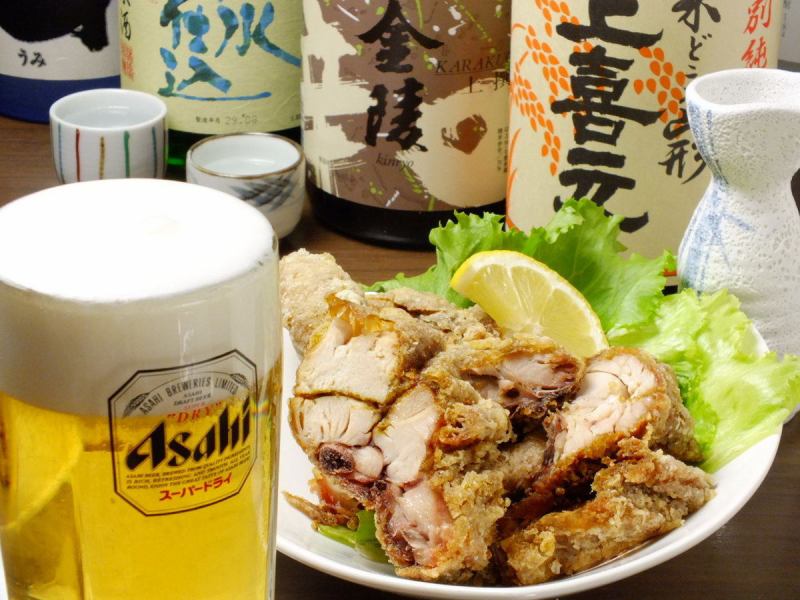 Perfect with beer ◆ Half-fried young chicken