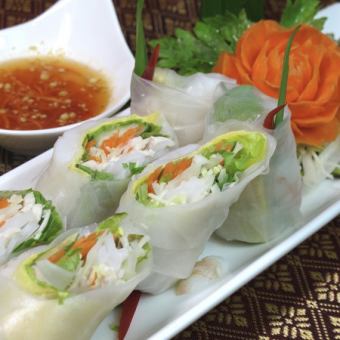 ポーピーアソッド 海老の生春巻き