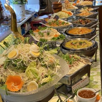 【ランチバイキング】日替わり料理とデザートと飲み物1950円(税込)~