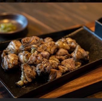 炭火鶏ハラミ焼き