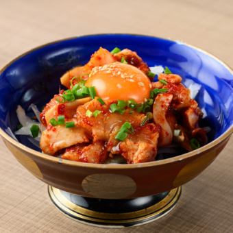 知覧鶏の生キムチ