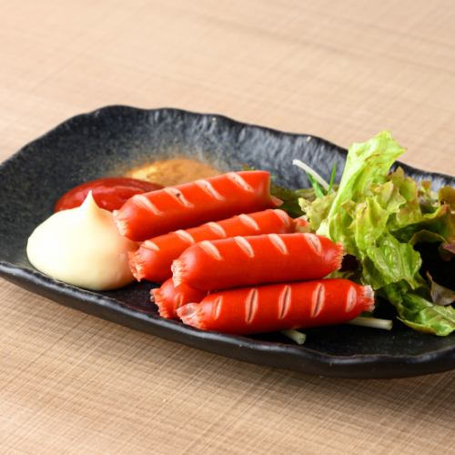 昔ながらの赤ウインナー