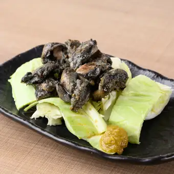 鶏ハラミの黒焼き