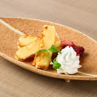 花畑牧場のカタラーナ/枡ティラミス（抹茶、ココア）