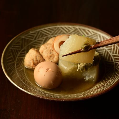 煮干し出汁おでん