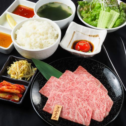 ざぶとんの焼きしゃぶ御膳