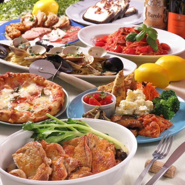 Consumption tax free with cash payment!! Enjoy Italian cuisine♪ Classic popular course!