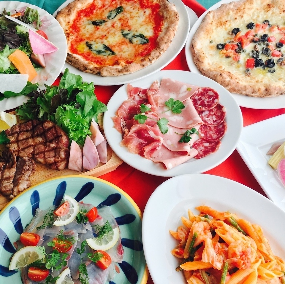 品川で贅沢イタリアン宴会！薪窯ピッツァ＆人気料理を飲み放題