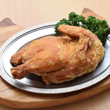 若鳥の半身唐揚げ