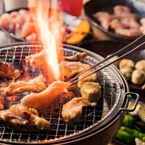 美味しさ◎安心安全の鶏焼肉をご体験下さい。