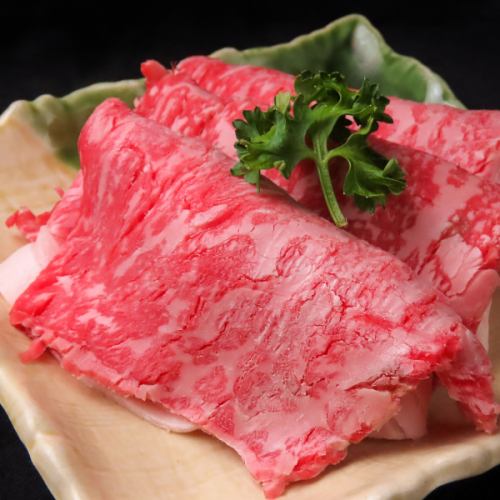 【店主オススメ！】当店イチオシのすき焼き風 焼きしゃぶ
