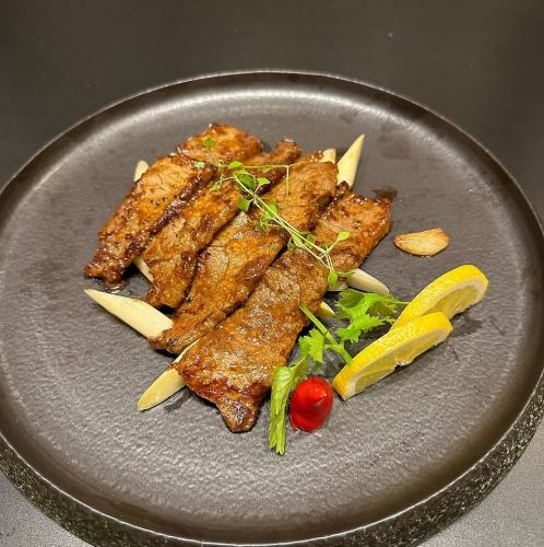 国産牛の沙茶ソース炒め