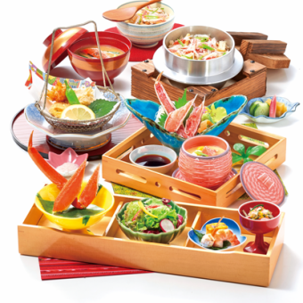 かに釜飯和膳　椿　【9品】　4950円(税込)
