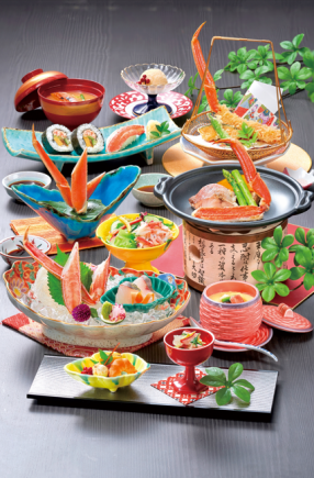 かに会席　流氷　【10品】　7150円(税込)