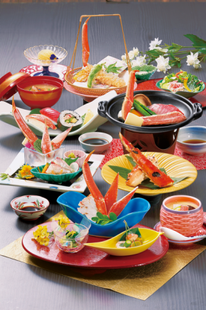 かに会席　紬　【11品】　9350円(税込)