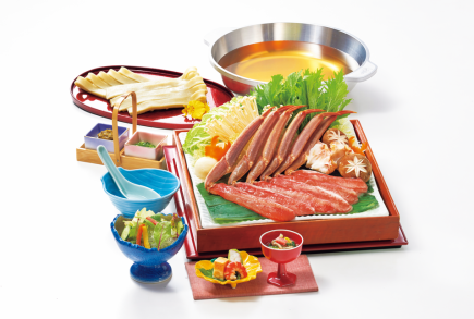 かにしゃぶセット〈上〉　【4品】　6600円(税込)