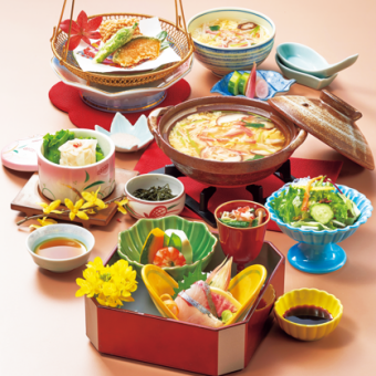 かに雑炊御膳　【7品】　2948円(税込)