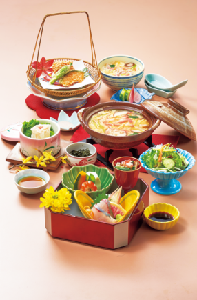 かに雑炊御膳　【7品】　2948円(税込)