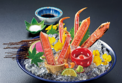 Premium crab sashimi (sashimi, boiled crab, grilled crab)