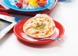 Crab gratin