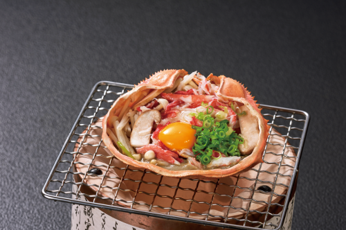 かに味噌甲羅焼