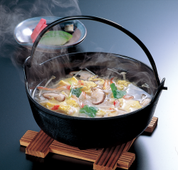 Crab rice porridge