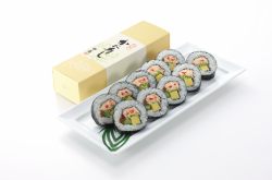 Crab thick roll sushi / Crab chirashi sushi / Crab steamer