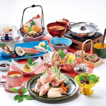 【冬季限定】お手軽小鍋御膳「特上かにふぐ小鍋御膳」5280円(税込)