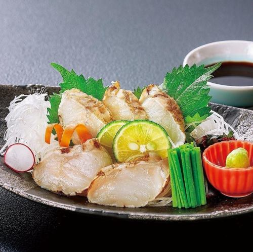 【人气菜品】烤河豚刺身