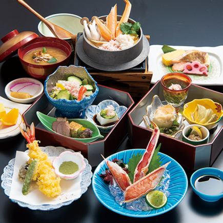 <Spring Fair> Kasumi Kaiseki Course (14 dishes) 5500 yen (tax included)