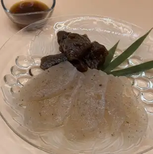 手作り蒟蒻2種(刺身・甘辛煮)