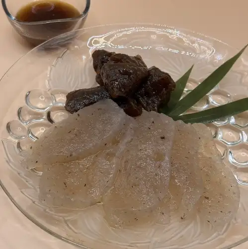 手作り蒟蒻2種(刺身・甘辛煮)