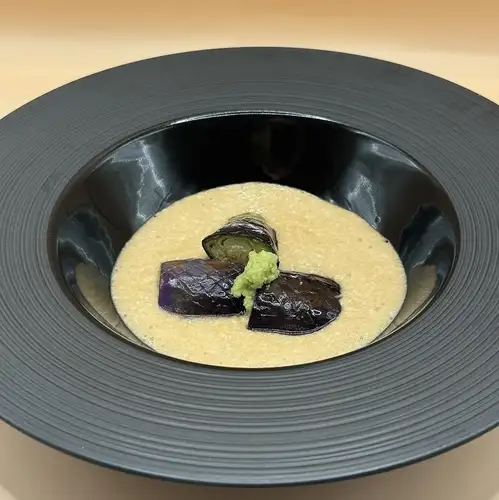 揚げ茄子とろろ