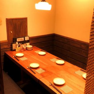 Semi-private room Digging Gotatsu Zashiki ◎ From 3 people to a maximum of 22 people! It is a completely private room from 15 people.