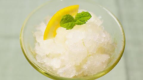 Lemon sorbet