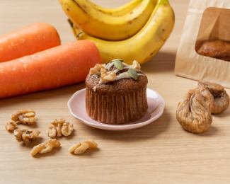 Cinnamon carrot muffin of enteric-active rice flour (with amazake) *No wheat flour, no dairy products