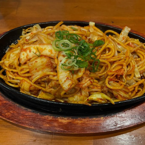 ぶたキムチそば